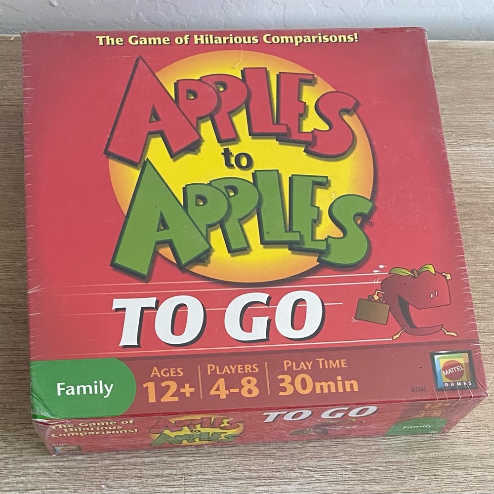 NEW Mattel Apples to Apples To Go Game